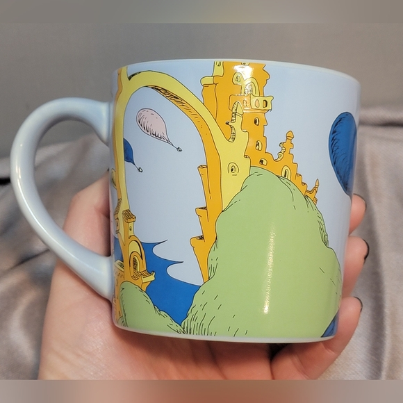 Dr. Seuss "Oh, the Places You'll Go!"  Coffee/Tea Cup Blue - Picture 5 of 11